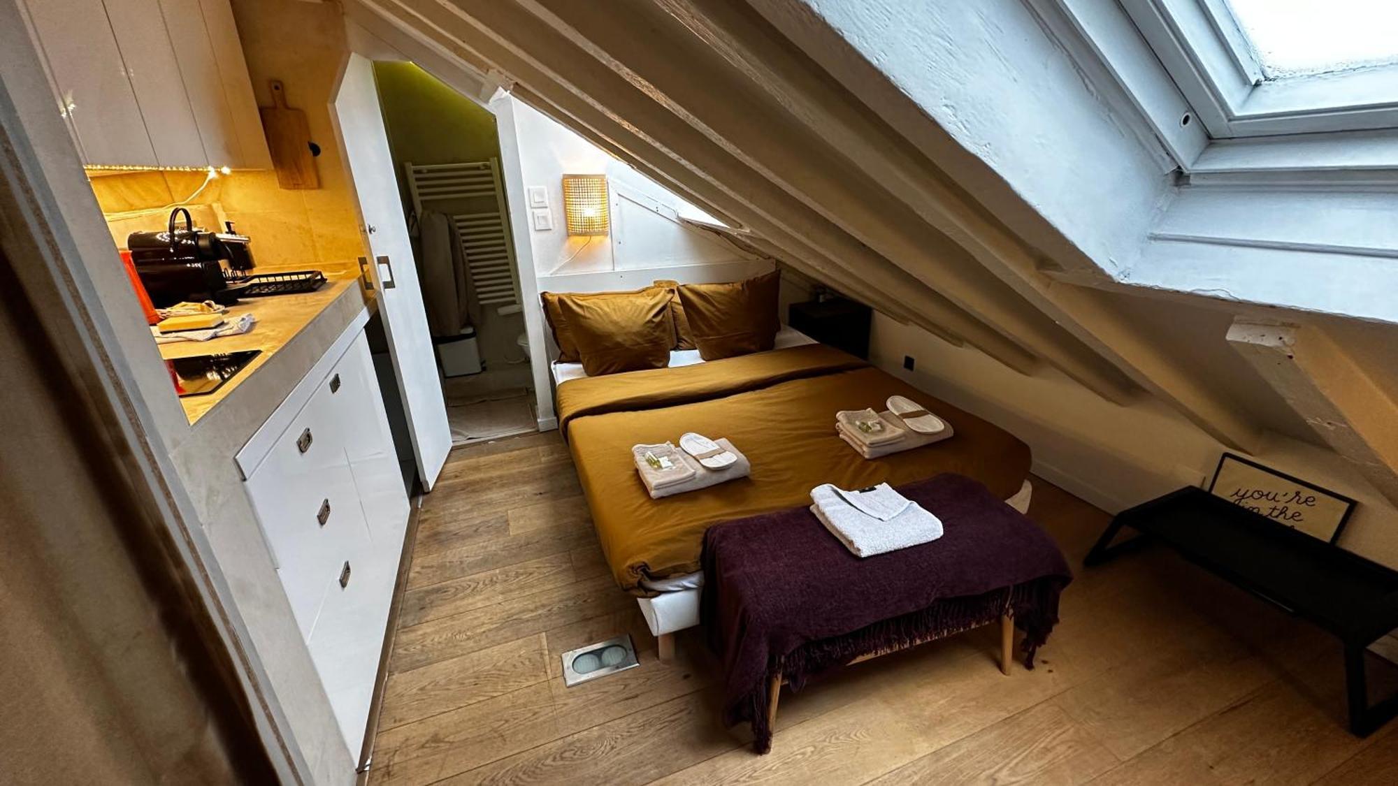 Marais Rooftop Studio - Metro Filles Du Calvaire Apartment Paris Exterior photo